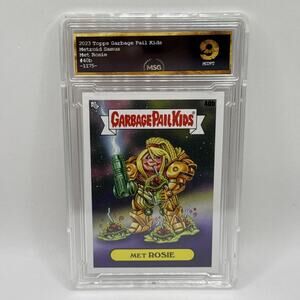 2023 Garbage Pail Kids Samus Metroid MET ROSIE #40b Sticker Graded 9 Mint